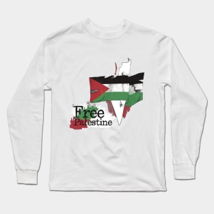 Free Palestine | Palestine In me Heart Long Sleeve T-Shirt